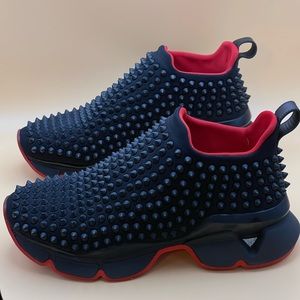 Christian LouBoutin spike sock Donna flat neoprene